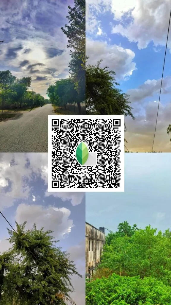 Lightroom Snapseed QR Codes