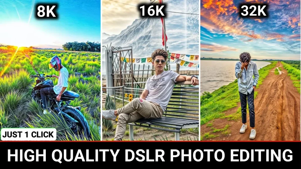 16K Photo Editing