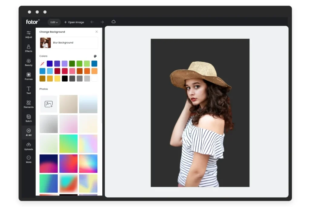 Black Background Maker