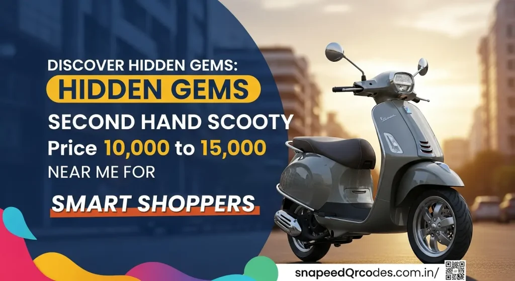 Discover Hidden Gems: Second Hand Scooty Price 10000 to 15,000 Near Me for Smart Shoppers