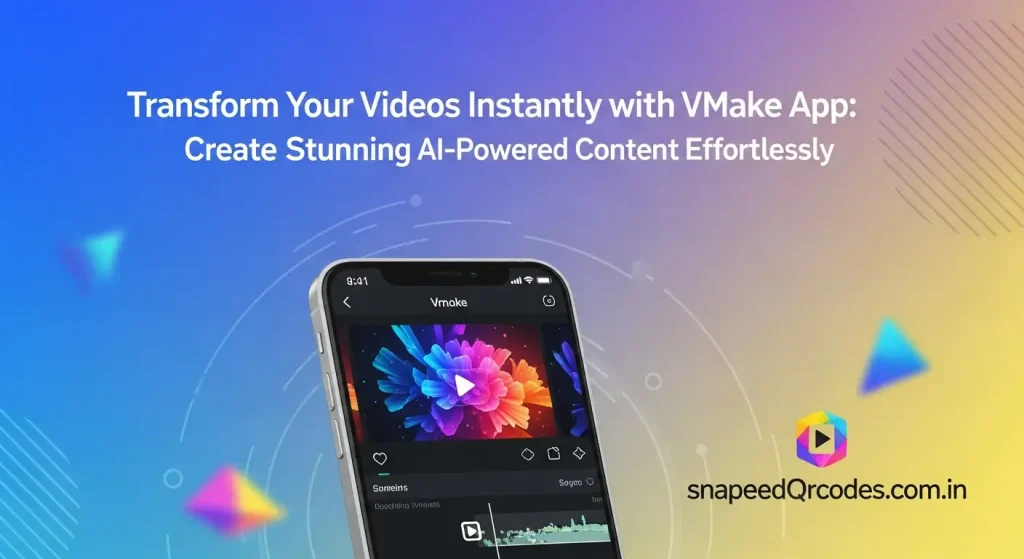 Transform Your Videos Instantly with Vmake App: Create Stunning AI-Powered Content Effortlessly