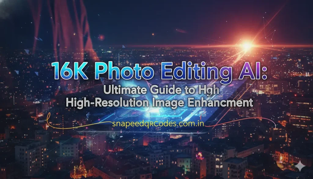16K Photo Editing AI